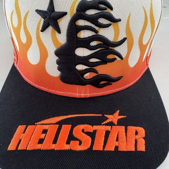 HELLSTAR Vintage Flame Snapback Hat - Picture 3 of 9
